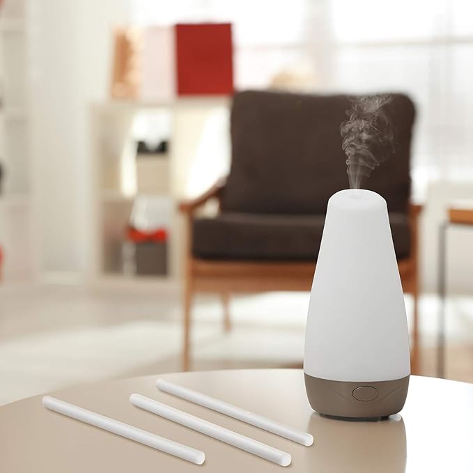 Mudder 24 pcs Humidifier Sticks Filter Refill 5.35''Mini Air Diffuser Pure Cotton Wicks Refill Humidifiers Filter Sticks Wicks for Small Portable Humidifier Diffuser in Office Bedroom Home - Image 6