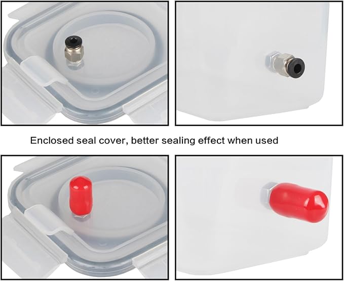 3D Printing Filaments Dry Box Tubing Set Improved 2.5x4mm 2.5MM Inner Diameter Feed Tube Installation Set - Image 8
