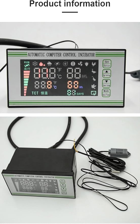 Fully Automatic XM-18S Incubator Controller Thermostat Temperature Humidity Controller for Egg Incubator - Image 7