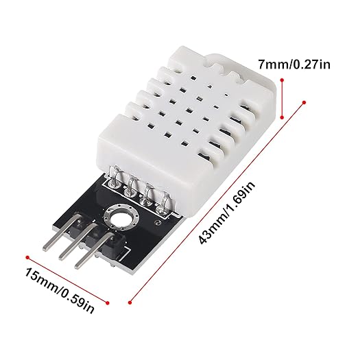 6pcs DHT22 Digital Temperature and Humidity Sensor Module AM2302 Temperature Humidity Monitor Sensor Replace SHT11 SHT15 for DIY Electronic Practice - Image 5