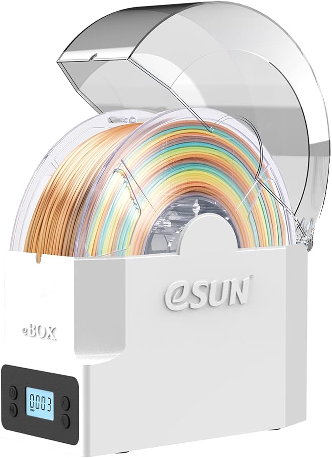3D Printer Filament Dry Box, Storage Dehumidifier with Adjustable Temperature, Compatible with 1.75mm 2.85mm 3mm Filament (US Plug) by GYZOUKA
