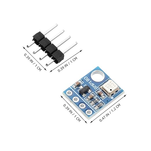 NUOBESTY 4pcs Temperature Pressure Sensor Module for Environmental Monitoring Forecasting Aerospace Applications High Stability and Performance Device Sensor Boards - Image 2
