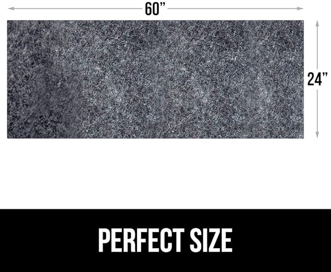 GORILLA GRIP LeakGuard Non-Adhesive Under Sink Mat for Kitchen Cabinet, 24x60, Waterproof Quick Dry Shelf Liner, Durable Absorbent Felt Mats for Bathroom Sinks, Cabinets, Dresser, Easy Trim, Charcoal - Image 7