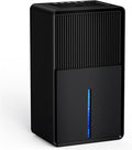 Generic YeeCopon Dehumidifier for Home, 85 OZ Water Tank, Quiet Dehumidifiers for Bathroom, Bedroom, RV and kitchen countertops, with Auto Shut Off and Fast Drying Clothes, 7 Colors LED Light, Black by Unknown