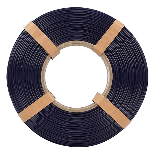 Inland V2 PLA PRO (PLA+) 3D Printer Filament Refill, 1.75mm Spooless Filament, Dimensional Accuracy +/- 0.03mm, 1KG (2.2lbs) Dark Blue Refill for Inland Reusable Spools, Bambu Lab Compatible - Image 2