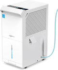 5,000 Sq.Ft Most Efficient Energy Star 2024 Dehumidifier with Pump,Vellgoo Max 120 Pint/D Compressor Dehumidifier for Basement with Drain Hose, Smart Humidity Control by Vellgoo