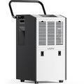 Waykar 155 Pints Large Commercial Dehumidifier with Drain Hose and Water Tank, Industrial Dehumidifier in Large Space up to 8000 Sq. Ft for Home, Basements, Whole House, Library by Waykar