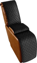 Arfntevss Waterproof Recliner Sectional Couch Covers for Reclining Sectional L Shape Sofa Cover Non Slip Washable Recliner L Shaped Slipcover Additional Seat Protector (1 Console Cover, Inky Black) by Arfntevss