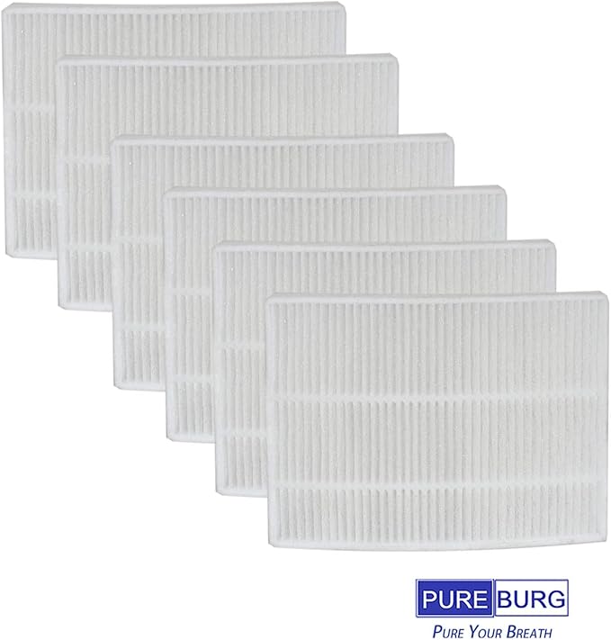 PUREBURG Replacement Filter Compatible with Hoomace & Acekool AR-D02 Small Dehumidifier Air Purifier 2-in-1(35oz / 1000ML),6-Pack Air Clean Dust - Image 5