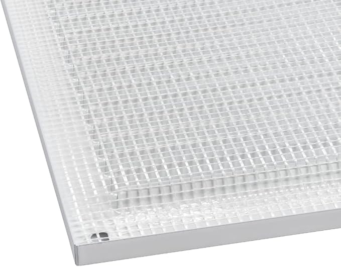 14x4 inch (Duct Opening) Vent Cover - White Ventilation Covers for Wall and Ceiling - Metal Return Grille - HVAC AC Air Vents Register for Indoor and Outdoor Use with Mesh - Image 3
