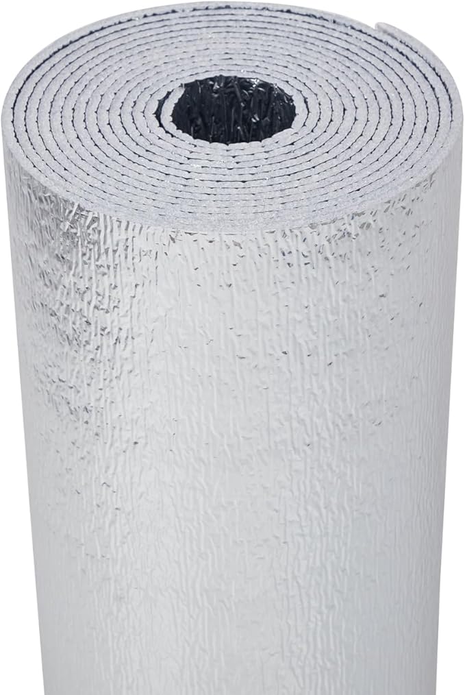 INSULATION MARKETPLACE SmartSHIELD -3mm 24inx10Ft ReflectiveINSULATION Roll, Foam Core Radiant Barrier, ThermalINSULATION Shield - Engineered Foil - Image 5