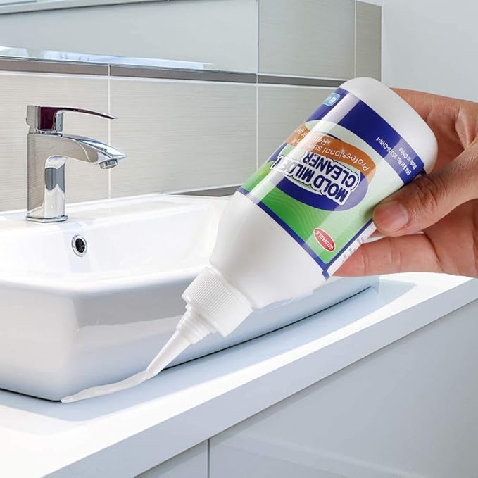 Mold Remover Gel - Effective Mold Cleaner for Household Shower, Kitchen Sinks, Walls, Tiles, Grout, Bathrooms, Washing Machine and Refrigerator Strips - 15 Fl.Oz - Image 2