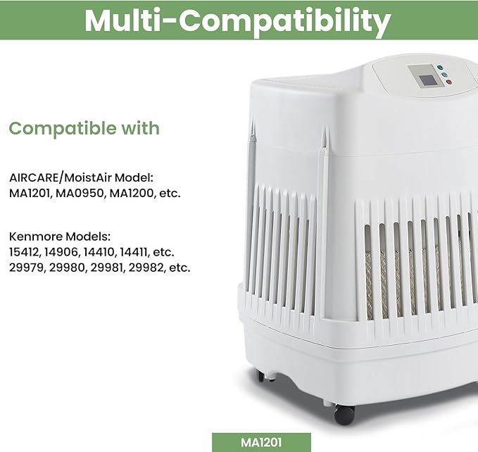 Future Way MAF1 Humidifier Filter Compatible with AIRCARE Essick Air MA1201, MA0950, Kenmore 14906 Humidifiers, 2-Pack - Image 5