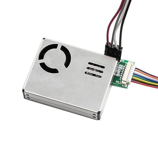 Precision Air Quality Monitoring Dust Sensor Module PM2.5 PM10 Digital Particle Concentration Sensor PMS7003M with G7 Switch Board Cable for Arduino - Image 2