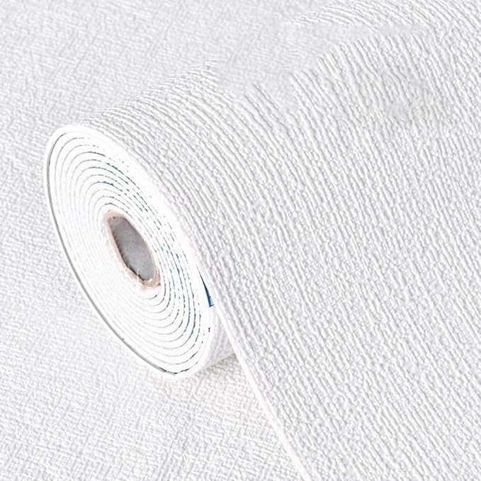 TreasureCave Moisture-Proof Wall-Stickers Self-Adhesive Paper for Cabinets, Noise-Proof Thermal Insulation Wallpaper -Protective Kitchen Paper(White) - Image 4
