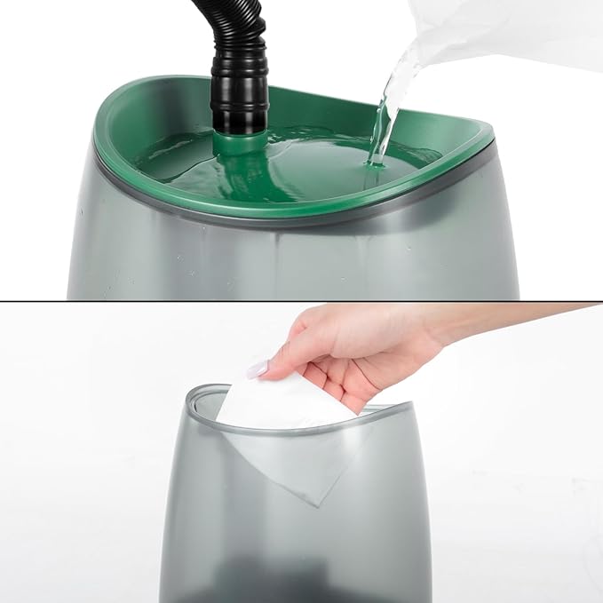 REPTIZOO Reptile Humidifier Fogger, 4L Large Reptile Fogger with Humidity Control, Terrarium Humidifiers with Extended Tube Automatic Reptile Misting System for Reptiles Amphibians Herps Vivarium - Image 7