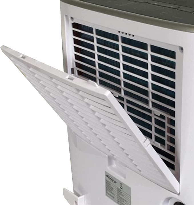 Soleus Air Energy Star Rated 1,800 SqFt., 25 Pint Dehumidifier With Mirage Display and Tri-Pat Safety Technology (25 Pint), White - Image 5
