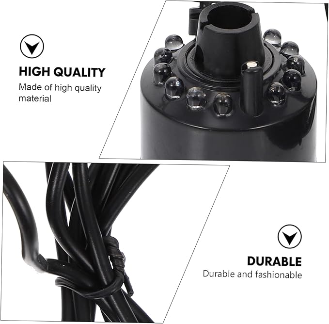 Fog Maker with Light Mist Effect Ultrasonic Atomizing Head for Fish Tank Rockery Aquarium Indoor Garden Bonsai Decor Low Noise Machine - Image 5