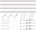 Barrina Grow Lights for Indoor Plants, Full Spectrum Sunlight, 2ft 40W (4 x 10W, 250W Equivalent), LED Grow Light Bulbs, T5 Grow Lights, Plug and Play, Pinkish White, 4-Pack by Barrina