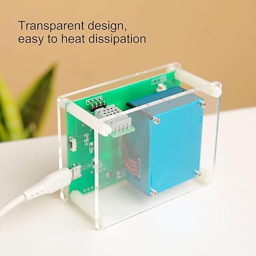 Air Quality Monitor pm2.5 pm10 pm1.0 Detector Indoor air Quality Test kit for Cars ,Home,Office,Hotel etc (PM2.5,AQI) - Image 4