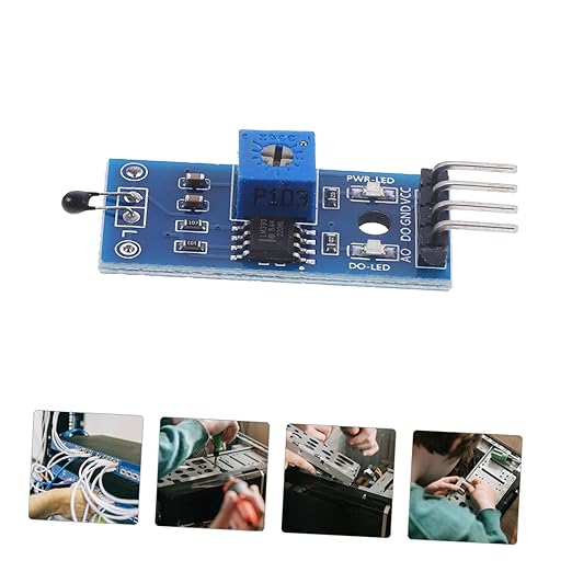 HOMSFOU 10pcs Light Control Photoresistor Relay Sensor Modules Pin Light Detection for Automatic Brightness Control Performance Easy Integration Microcontrollers - Image 5