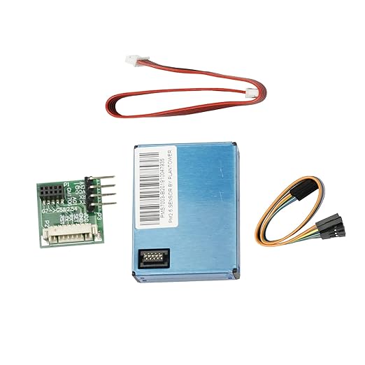 New Precision Air Quality Monitoring Dust Sensor Module PM2.5 PM10 Digital Particle Concentration Sensor PMS7003 with G7 Switch Board Cable for Arduino - Image 2