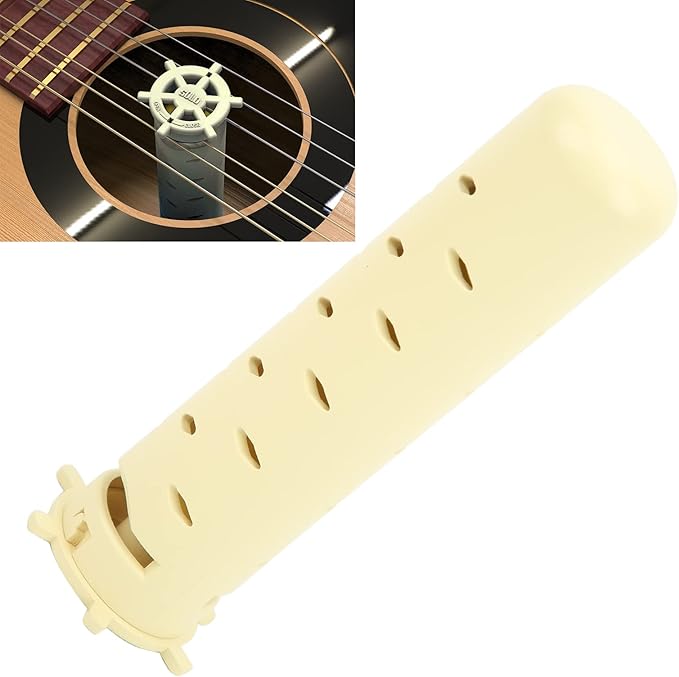 Acoustic Guitar Humidifier Sound Hole Humidifier ABS Sponge Humidification System for Cracking Maintenance Tool (yellow humidifier) - Image 3