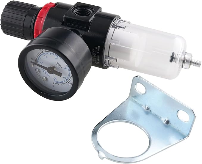 Air Pressure Regulator Mini Inline Filter Oil Water Trap Moisture Airbrush Compressor Air-Compressor Accessories by WHYHKJ