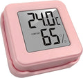 Muloo Digital Hygrometer Indoor Thermometer Humidity Meter Room Thermometer Accurate Temperature Humidity Monitor for Home Temperature and Humidity Meter Pink by Unknown