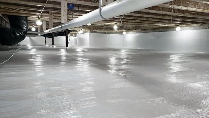 Whitecap - Woven Vapor Barrier - 12 Mil (12' x 100'), Thick Plastic sheeting, Drop Cloth Moisture Barrier Covering for Crawl Space Encapsulation, Life-Time Warranty - Image 8