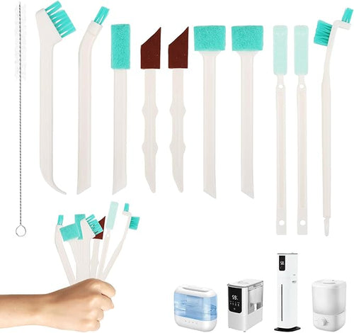 11 Pcs Humidifier Cleaner Brush Set, Multi-Size Cleaning Crevice & Small Brushes for Humidifiers, Keyboards, Tiles, Bottles, Tight Spaces by Homakover