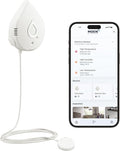 Moen Flo Smart Water Leak Detector, Drip or Flood Sensor Alarm for Home, 1-Pack, White, 920-004 by Moen