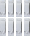 8 Pack Shipping Container Air Vent, Cross Flow Ventilation,Reduce Heat and Humidity for Cargo Shipping Containers - Light Grey by Vanshly