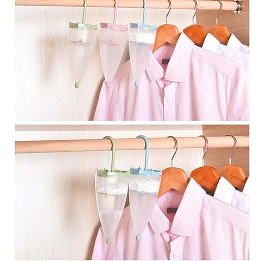 GLEAVI Dehumidification Box 9.06X2.76X2.76 Inches Hanging Closet Dehumidifier Moisture Absorber with Calcium Particles for Wardrobe Car Home - Image 5