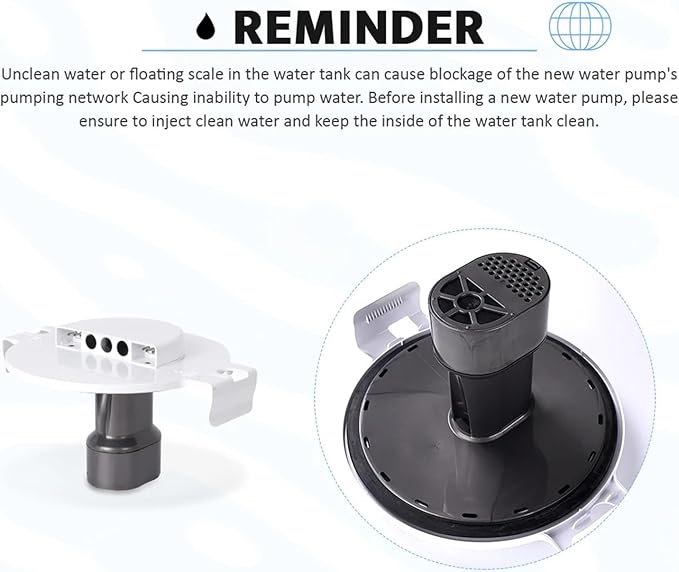 Air Purifier Replacement Water Pump Humidifier Accessories，Compatible For Dyson PH01 PH02 PH03 PH04 - Image 4