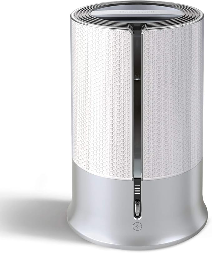 Honeywell Designer Series Cool Mist Humidifier, Room Humidifiers, White by HoneywellPluggedIn