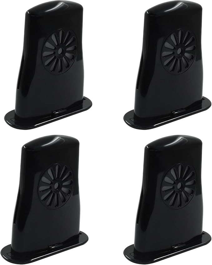 4 Pcs Acoustic Guitar Humidifier, Guitar Soundhole Humidifier for Prevent Cracking（Black） - Image 5
