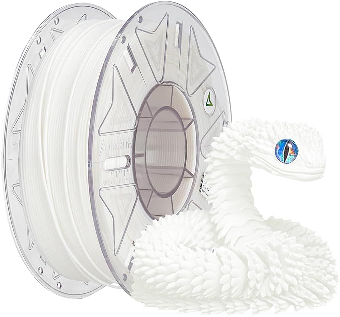 2025 Official RFID Creality Hyper PLA RFID Filament 1.75mm for K2 Plus Combo, High Speed 30-600mm/s 3D Printer Filament, 1kg(2.2lbs)/Spool Hyper PLA RFID Support CFS, for Most 3D Printers White by Creality