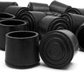 Piutouyar Round PVC Rubber Furniture Covers, 32mm / 1-1/4 Inches Table Chair Leg Tip Protectors, Non-Slip End Cap for Protect Surfaces, Black (16Pcs) by Piutouyar