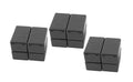 YXQ 60 x 36 x 25mm Waterproof Electric Project Case Junction Box with Cover Black Plastic, 12-Pack by YXQ