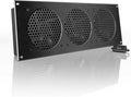 AC Infinity AIRPLATE S9, Quiet Cooling Fan System 18" with Speed Control, for Home Theater AV Cabinet Cooling by ACInfinity