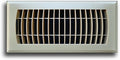 Truaire C160MBP 04X10(Duct Opening Measurements) Decorative Floor Grille 4-Inch by 10-Inch Plastic Floor Diffuser, Composite Collection, Golden Sand Finish by Truaire