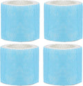 4 Pack HAC-504 Humidifier Wicking Filter Replacement Compatible with Honeywell HCM-350,HCM-300T, HCM-600, HCM-710, HCM-315T,HAC-504 and HAC-504AW Cool Mist Humidifiers Blue by LBLVBNEWDFilter