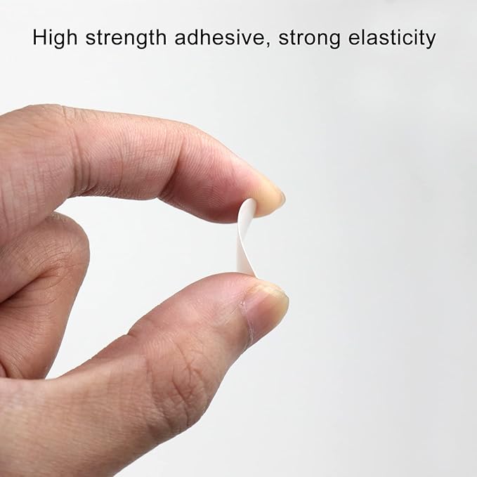 Self-Adhesive Screw Hole Stickers PVC Cover Caps Dustproof for Wooden Furniture Cabinet 21mm 2 Sheets/108 Pcs White - Image 5