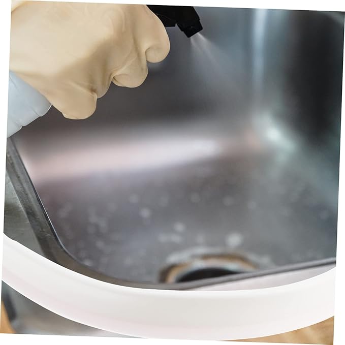 Tofficu Water Absorber for Bathroom Sink Drain Strip Shower Baffle Peel and Stick Shower Guard - Image 5