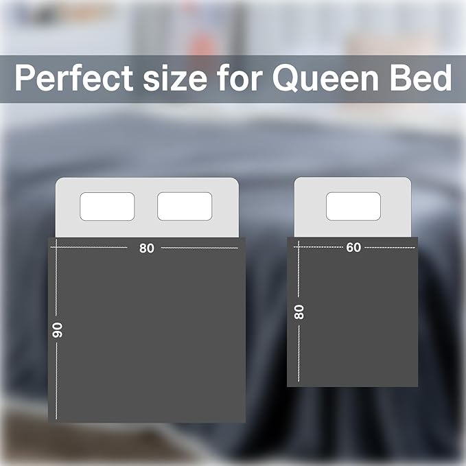 Waterproof King Size Blankets for Bed 80'' x 90'', Water Proof and Stain Resistant Throw Blankets for Couch Sofa, Reversible Mattress Protector for Twin, Queen, King Beds(Grey) - Image 3