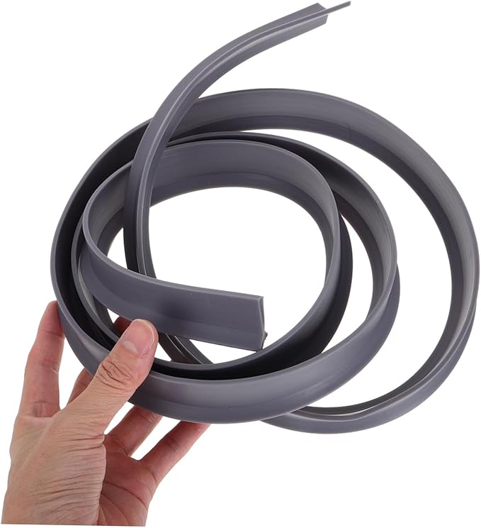 Amosfun Water Retaining Strip for Shower and Bathtub Self-Adhesive Splash Guard for Wet and Dry Separation Strong Adhesion Easy Installation Height Water Containment - Image 3