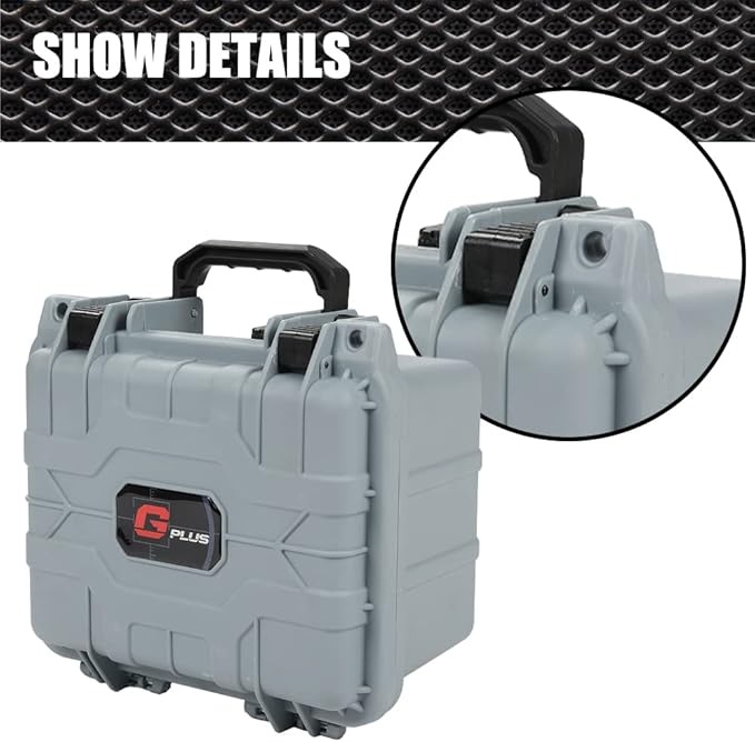 G-PLUS Graded Card Storage Box Compatible with BGS PSA SGC FGS Weatherproof Graded Sports Trading Cards(Small, Gray) - Image 9