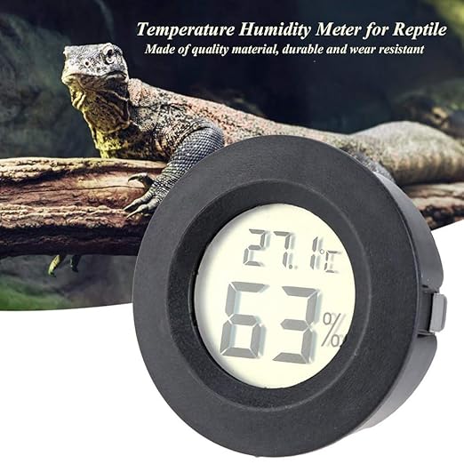 6-Pack Mini Hygrometer Thermometer Digital LCD Monitor Indoor/Outdoor Humidity Meter Gauge Temperature for Humidifiers Greenhouse Reptile Fahrenheit(℉)/ Celsius(℃) - Image 5