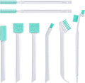 Small Cleaning Brush Tight Spaces, 8pcs Crevice Cleaning Brushes Tool for Household Use, Tiny Cleaning Brush Mini Parts Humidifier Toaster by Lumkew